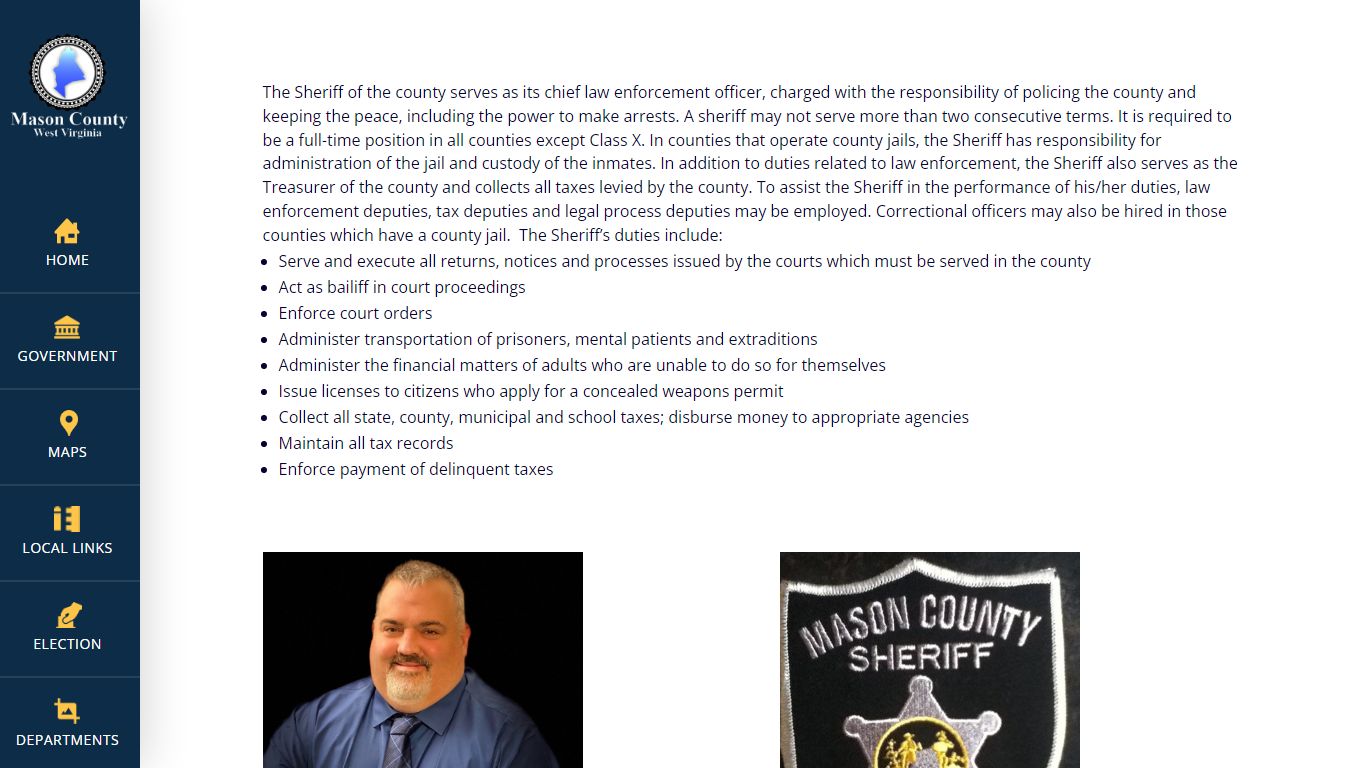 Mason County Sheriff | Mason County